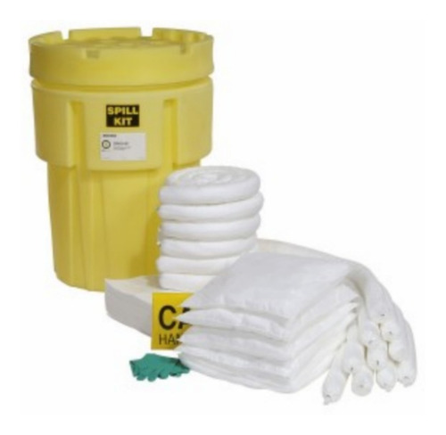 Kit Antiderrame Spilltech Spko 65 Gal Para Hidrocarburos