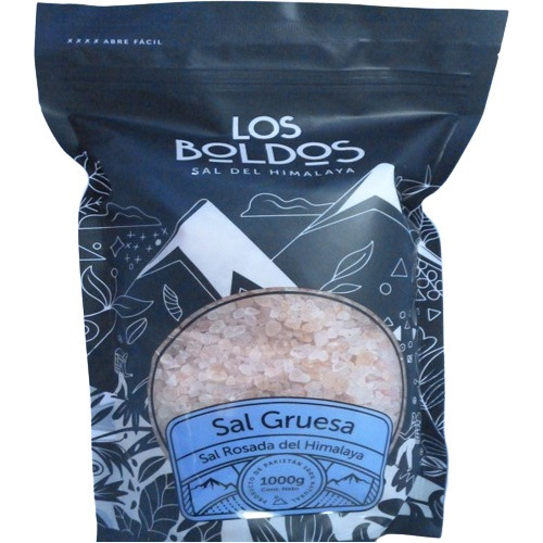 Sal Rosada Del Himalaya Gruesa. Los Boldos 1000gr.