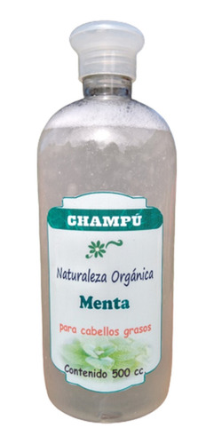 Champu Artesanal De Menta X 500 Cc