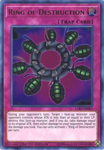 Ring Of Destruction - Lost Art Yugioh