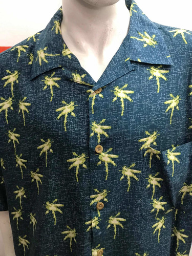 Camisa Hawaiana Morro Bay Made In Korea