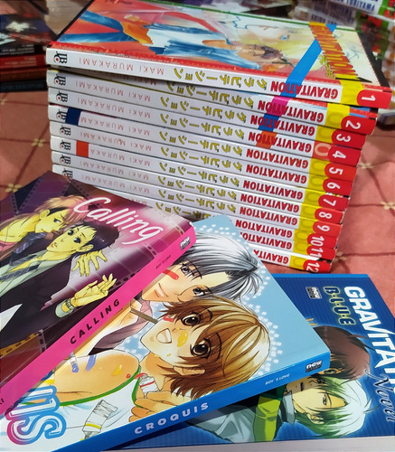 Coleção Gravitation Completa 1 Ao 12 + Gravitation Blue + Mangás Yaoi