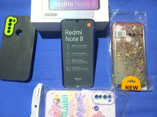 Redmi Note 8 Neptune Azul 48mp 4gb Ram 64 Rom 4000mah 