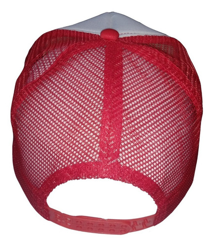 Imagen 8 de 8 de Gorra Trucker X X H X X Huracán Rojo
