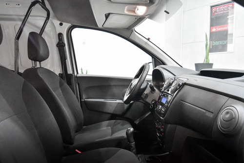 Imagen 11 de 13 de Renault Kangoo Express 1.6 Confort Gnc 2018 Blanco Impecable