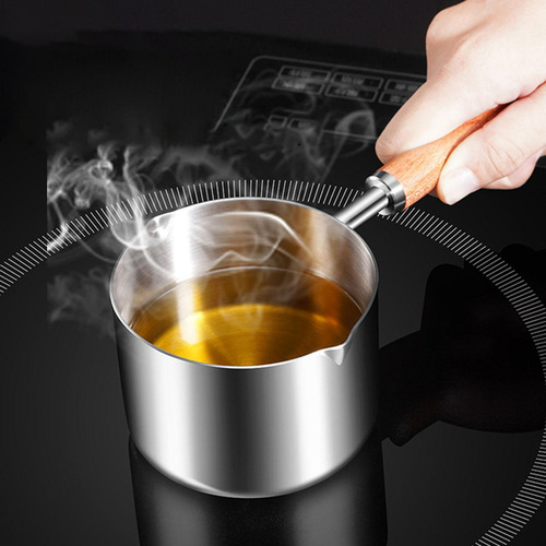 L Panela De Óleo Quente Com Cabo Ergonômico 150ml