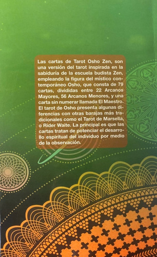 Imagen 7 de 9 de Tarot Osho Zen (libro + Cartas) / Galas