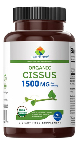 Cissus Quadrangularis Orgánico Formula Premium Americano