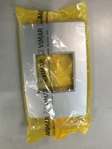 Comprar Placa De Dos Modulos Plata Serie Neve, 9647.11, Vimar