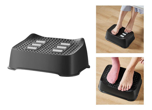 Almohada Del Reposapiés De Los Negro Negro 32cmx23cmx14.5cm