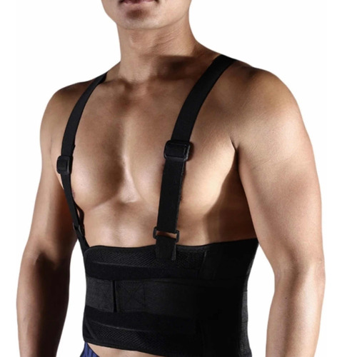 Faja Cinturon Protector Lumbar Espalda Para Levantar Peso 