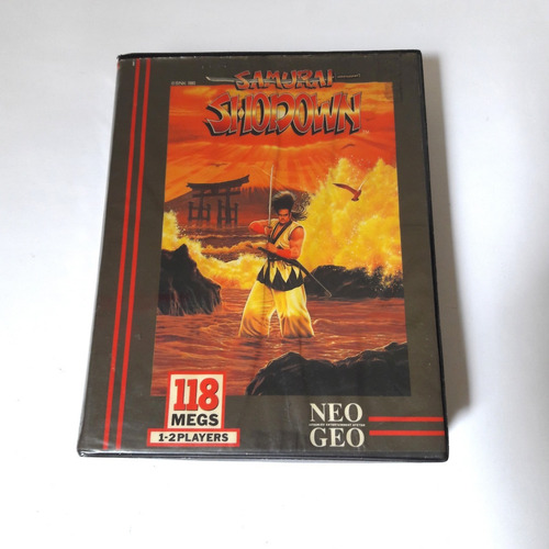 Samurai Shodown 1 Neo Geo Aes Americano Na Caixa