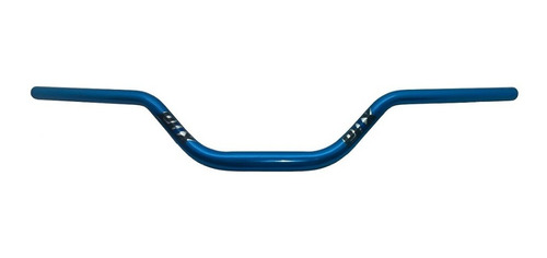 Imagem 1 de 2 de Guidão Moto Modelo Fat Bar Alto 28.8 Anodizado Azul