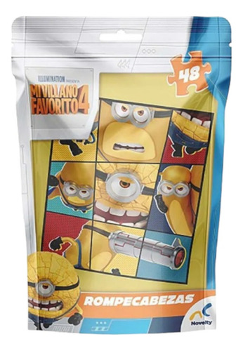 Puzzle Infantil En Bolsa Mi Villano Favorito 4 - 48 Piezas