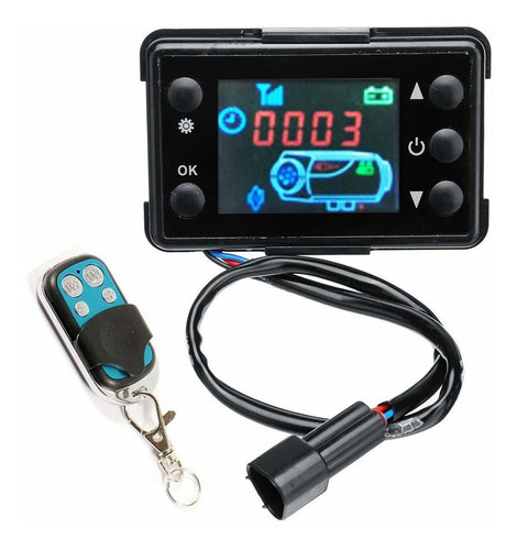 Interruptor Monitor Lcd 12 V Calentador Aire Estacionamiento