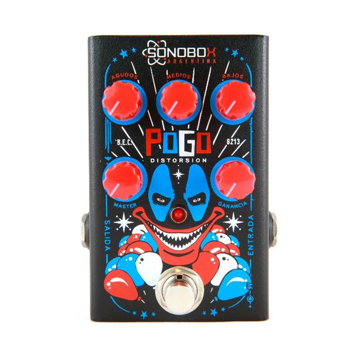 Pedal Guitarra Sonobox Pogo Distorsion Overdrive - Plus