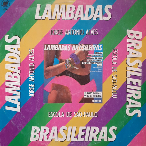 Vinilo Lambadas Brasileiras (escola De Sao-paulo)