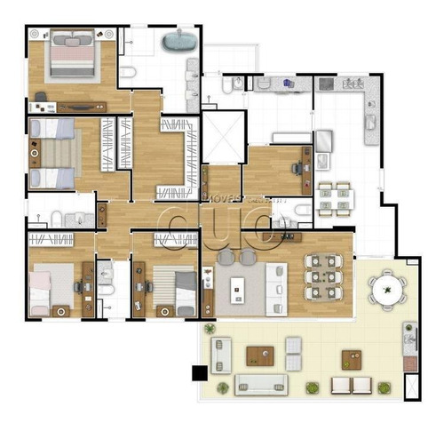 Imagem 26 de 29 de Apartamento Com 4 Dormitórios À Venda, 202 M² Por R$ 1.800.000,00 - Alto - Piracicaba/sp - Ap4880