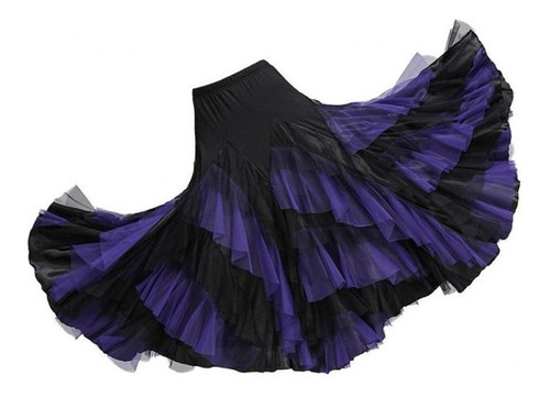 Salón Falda De Flamenco Vals Ropa De Baile Trajes