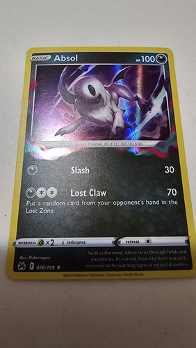 Pokemon Card Game  Absol 076