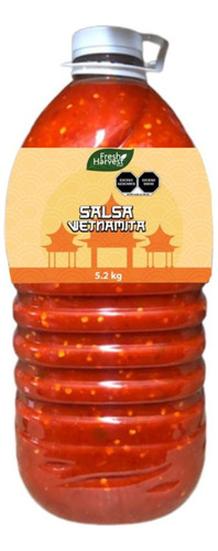Salsa Vietnamita Garrafa 5.2 Kg Chili Garlic Sauce Original