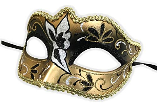 Glitter Butterfly Half Eye Fancy Mask Venetian Masquerade Co