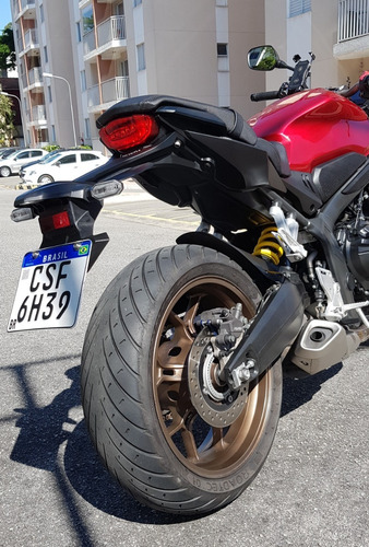 Imagem 6 de 11 de Cb 650r - Vermelha - 2020 - 6.300km