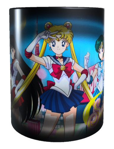 Taza Mágica Sailor Moon, Animado Retro Tazon
