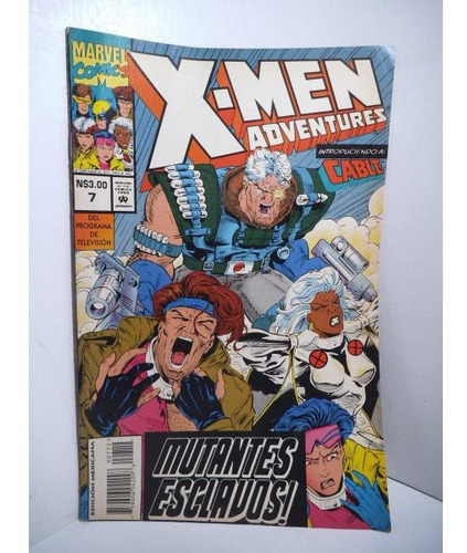 X-men Adventures 07 Marvel Mexico Intermex