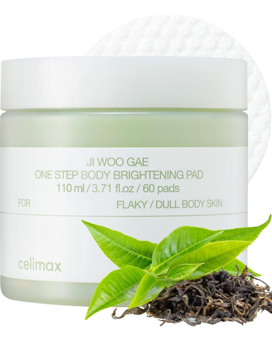 Celimax Ji Woo Gae One Step Body Brightening Pad 110ml Momento De Aplicación Día/noche Tipo De Piel Todo Tipo De Piel