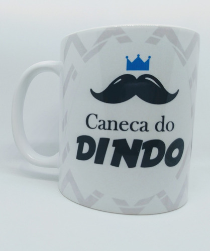Imagem 5 de 7 de Canecas Dinda E Dindo - Madrinha E Padrinho- Duas Canecas