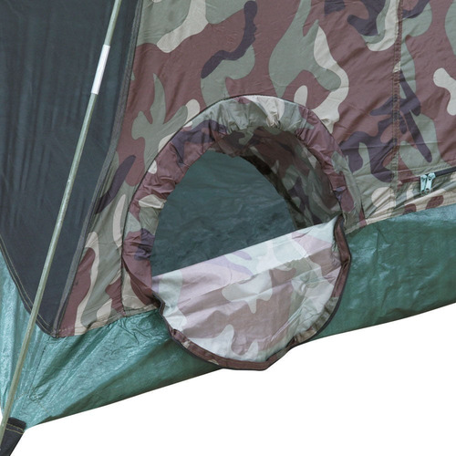 Imagem 4 de 5 de Barraca De Camping Amazon 4 Pessoas 1200mm Camuflada Nautika