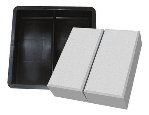 Forma Tijolinho 20x10x6 Ideal Para Pisos E Calçadas - 11 Pç