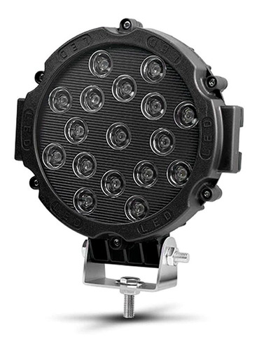 Faro Auxiliar 51w Led Lupa 7 Pulgadas 12v 24v Utv 4x4 Camion