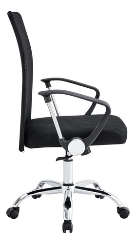 Asiento De Oficina Negro Malla Rio