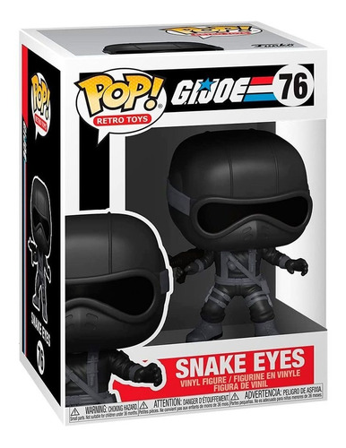 Funko Pop Gi Joe - Snake Eyes #76