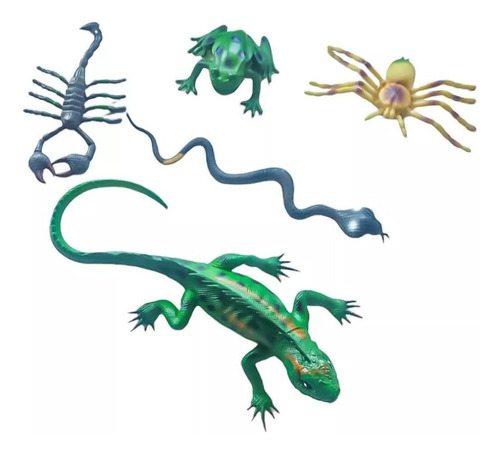 Set De Reptiles Diferentes Diseños