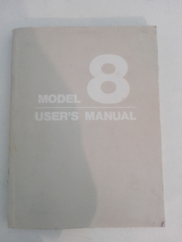 Model 8 - User Manual