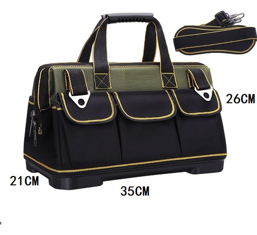Bolsa De Herramientas De Boca Ancha De 15 Pulgadas