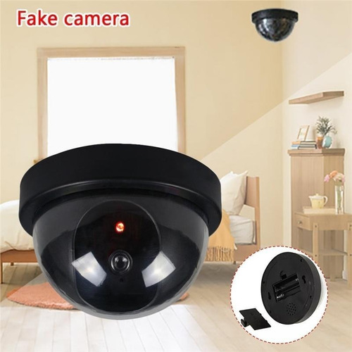 Pack 4 Camaras Seguridad Domo Falsa Camara Falsa