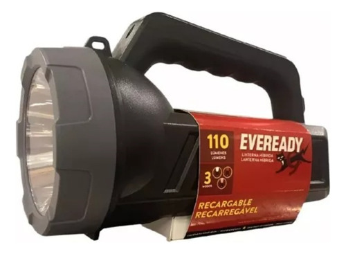 Linterna Hibrida Recargable 220v Y Pilas (3aa) 110 Lm 250