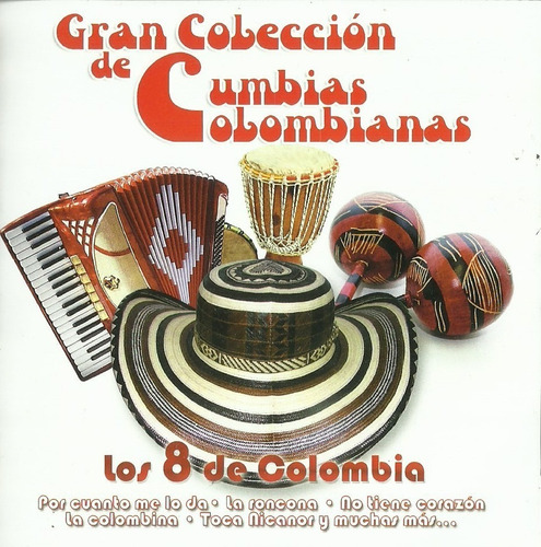 Gran Colección De Cumbias Colombianas | Cd Música Nuevo