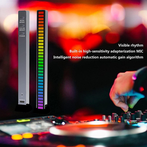 Sound Reactive Led Bar Rgb Colorful Control Music