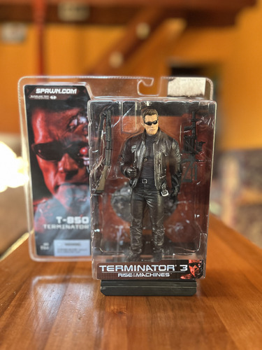 Figura Terminator 3 T-850, Rise Of The Machines Mcfarlane