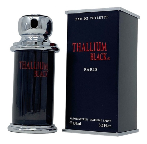 Yves De Sistelle Thallium Black Eau De Toilette 100ml Hombre