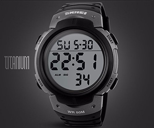 Reloj Deportivo Skmei Led, Resistente Al Agua