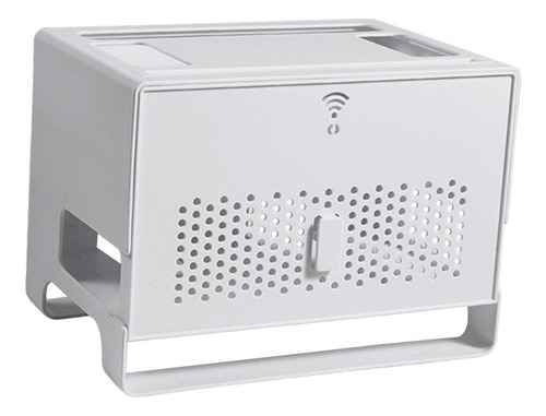 Caja De Almacenamiento Del Enrutador Caja De Tira De Gris