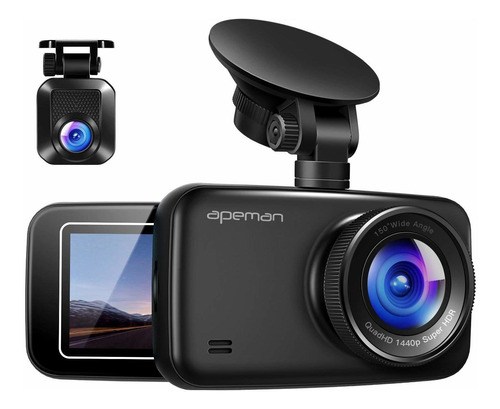  Pp Dual Dash Cam, P Max, Front And Rear Camera For Car...