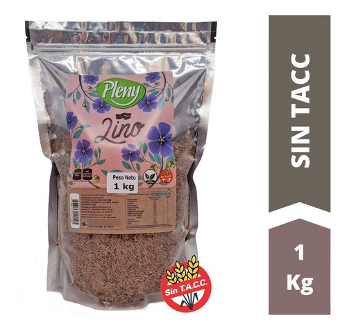 Semillas De Lino X 1 Kg - Libre De Gluten Sin Tacc