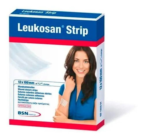 Leukosan Strip 12 X 100mm Pack 1 Sobre X 6 Tiras